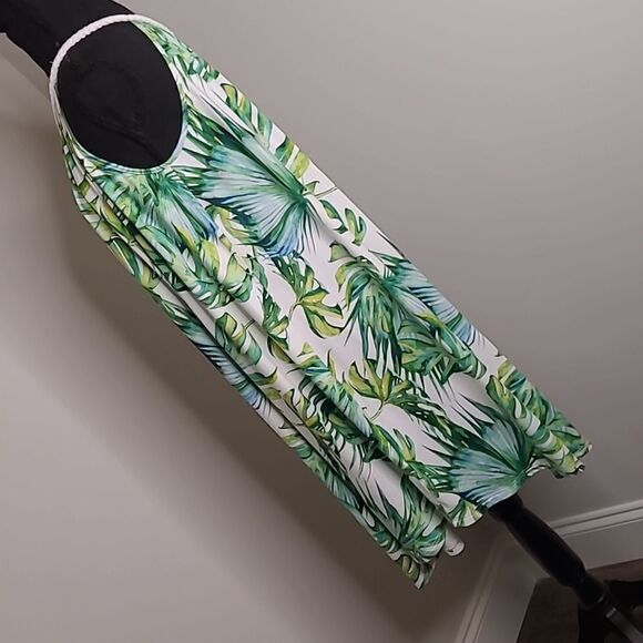 Indigo soul sz S summer dress corded neckline  midi length - Picture 2 of 8